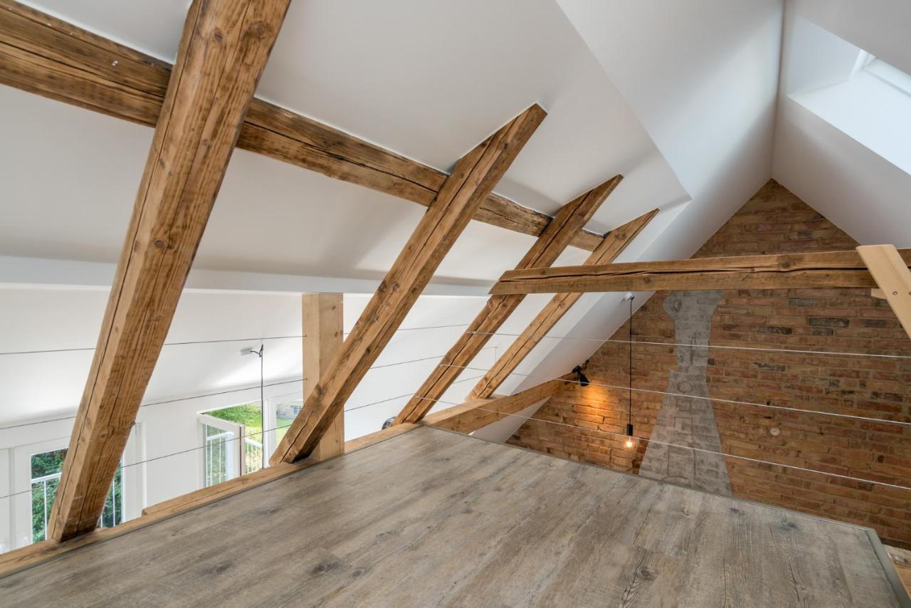 Cassel Lofts - Stilvolles Loft Im Gruenen Mit Balkon Nahe Vw-Werk Appartement Buitenkant foto