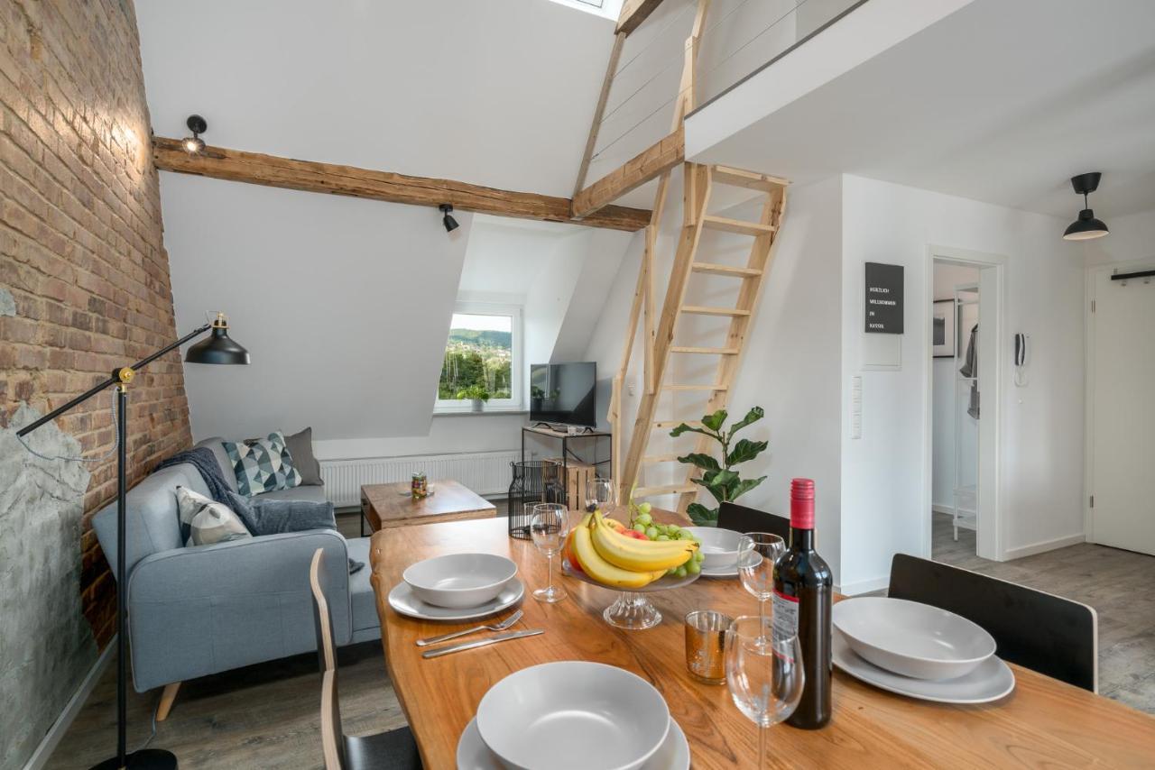 Cassel Lofts - Stilvolles Loft Im Gruenen Mit Balkon Nahe Vw-Werk Appartement Buitenkant foto