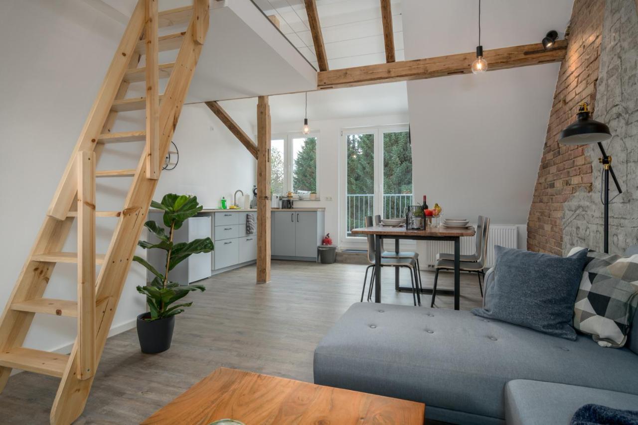 Cassel Lofts - Stilvolles Loft Im Gruenen Mit Balkon Nahe Vw-Werk Appartement Buitenkant foto
